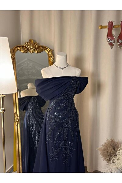 vanus fashion فستان سهرة طويل 4665