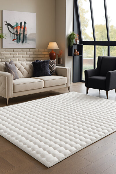 SOFT DECOR Bubble Salon Kitchen Children's Room Runner Non-Slip Base Carpet