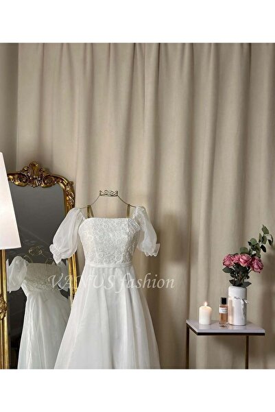 vanus fashion فستان سهرة طويل 4225
