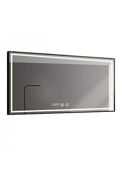 OEM LED Mirror with Defogger, Clock and Thermometer 100x65cm Light