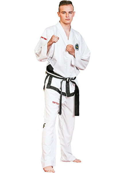 Top Ten Dobok Master Diamond, ITF approved, Top Ten, White, 180 cm