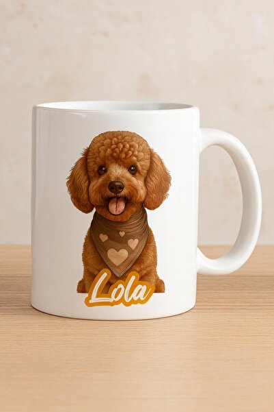 CUSTOM Poodle Printing Mug