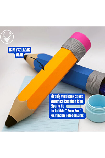 çınarpromosyon Kişiye Özel Kalem Kutusu / Renk Seçenekleri ile İsminize ÖZel