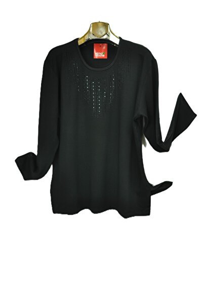 elma abone Plus Size Stone Clover Blouse