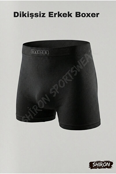 Shiron Sportswear&Company Dikişsiz Seamless Erkek Boxer - Yüksek Konfor Spor ...
