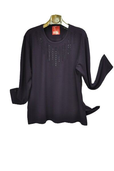 elma abone ΜΠΛΟΥΖΑ ΜΕΓΑΛΟΥ ΜΕΓΕΘΟΥΣ ΜΕ ΠΕΤΡΕΣ ΤΡΙΦΥΛΛΙ