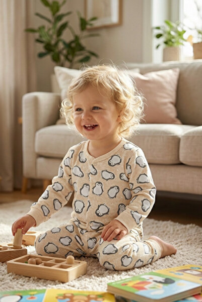 mini&sweet Baby Suit Unisex Cotton Long Sleeve