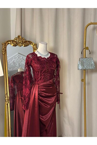 vanus fashion فستان سهرة طويل 5454