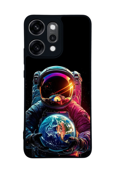 OPPO Reno 14 Pro Mat Uyumlu Siyah Kılıf – Yumuşak Silikon, Koruyucu, Şok Emic...