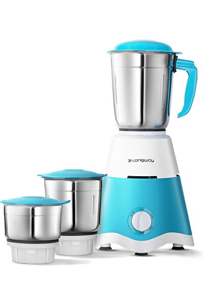 Generic Longway - SUPER DLX 700 W Mixer Grinder (3 Jars, WHITE & GREEN)