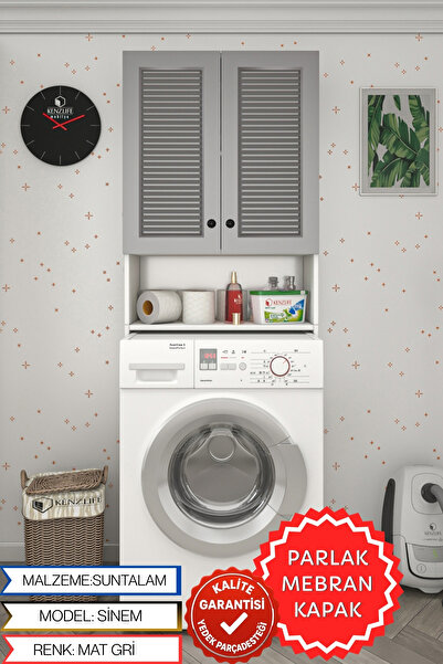 Kenzlife membran çamaşır makinesi dolabı sinem gribyz panjur 180*066*30 mebra...