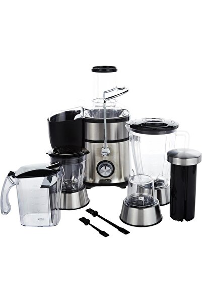 Geepas عصارة وخلاط 4 في 1 من طراز GSB5451 - عصارة كهربائية صغيرة الحجم، مفرمة، ومطحنة