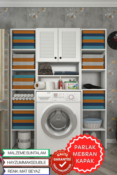 Kenzlife membran çamaşır makinesi dolabı hayzummaksduble byzbyz panjur 180*66...