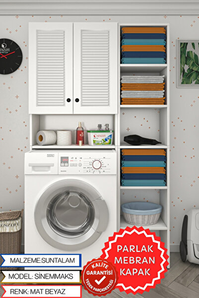 Kenzlife membran çamaşır makinesi dolabı sinemmaks byzbyz panjur 180*096*30 m...