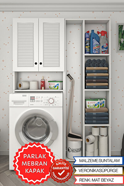 Kenzlife membran çamaşır makinesi dolabı veronikasüpürge byzbyz panjur 180*12...