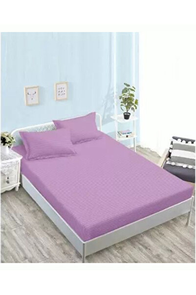 Truva Grup Premium Damask Bed Cover with Elastic for Mattress, 180x200 cm