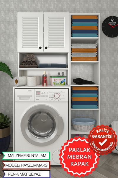 Kenzlife membran çamaşır makinesi dolabı hayzummaks byzbyz panjur 180*66*55 m...