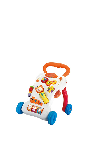 OEM 3-in-1 Interactive Baby Walker with Lights, Sounds and Educational Panel – Stable and Adjustable