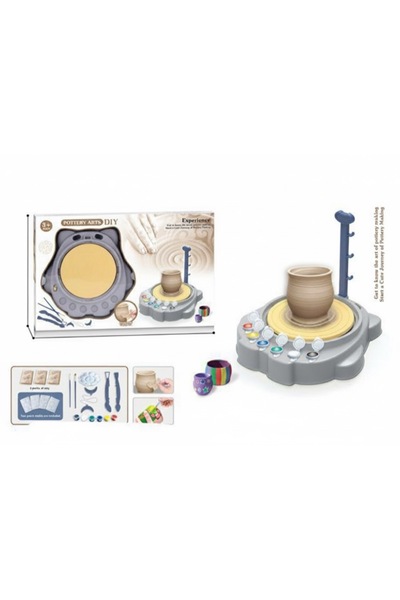 Baby مجموعة فنون الفخار اليدوية (DIY