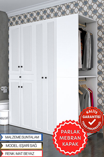 Kenzlife membran çamaşır-kurutma makinesi dolabı ve giysi dolabı eşari sağ by...