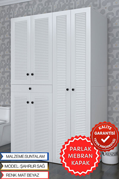 Kenzlife membran çamaşır-kurutma makinesi dolabı şahrur sağ byzbyz 187*120*60...