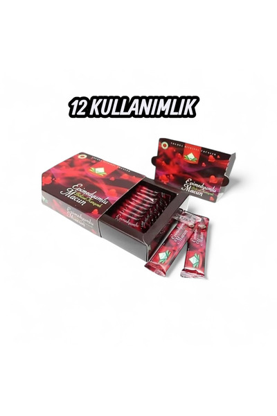 Themra Ginseng, Maca Extract, Tongkat Ali, Çakşır Otu, Panax Kuvvet Bitkisel Karışımlı Macunu 12 Li