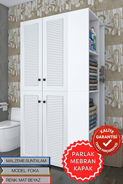 Kenzlife membran çamaşır-kurutma makinesi dolabı kapaklı foka byzbyz 180*090*...