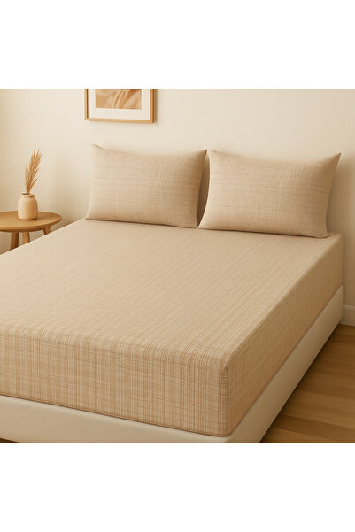 Alisy Home مجموعة ملاءات سرير كبيرة الحجم ذات ملمس مميز - ملاءة سرير + غطاء و...