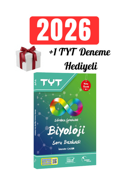 Doktrin Yayınları 2026 TYT Sıfırdan Sonsuza Biyoloji Soru Bankası + 1 TYT Den...