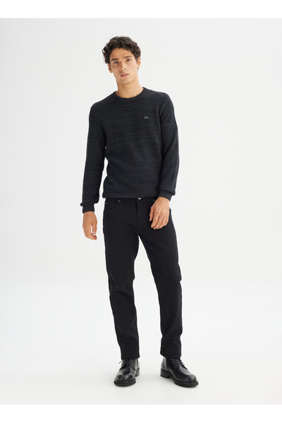 Lee Normal Bel Straight Siyah Erkek Denim Pantolon ML706HFAE Siyah Denim Pant...
