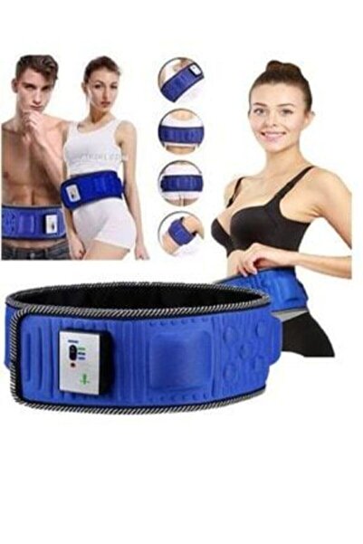Byanes 5 Motorlu Titreşimli Masaj Aleti Göbek Kemeri Selülit Cihazı Incelme Korsesi Eritme