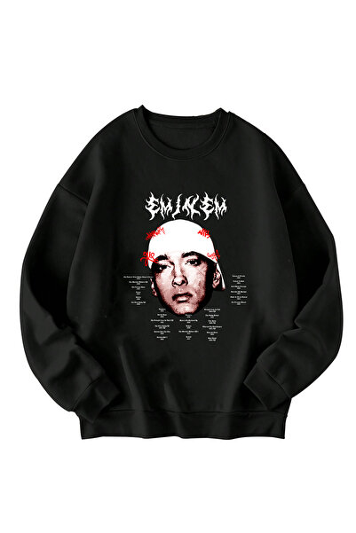 SVART WEAR Φούτερ Unisex Eminem με τύπωμα oversized