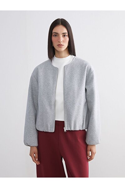 LC Waikiki Lcw Vision Crew Neck Women's Cashmere Jacket