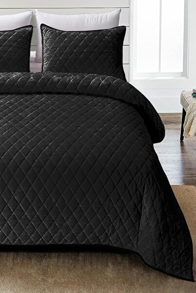 Genel Markalar Kapitone Kadife Yk Örtüsü Seti Tek Kişilik Supersoft 2 Parça Y...