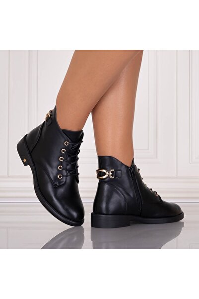 Botinelli Women's Black Boots Made of Organic Leather Arilea, 41
