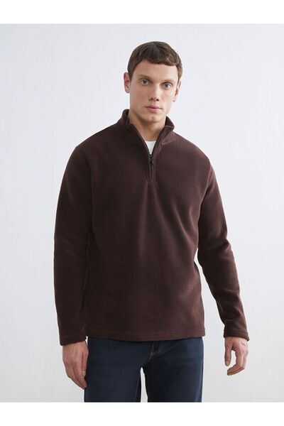 LC Waikiki LCWAIKIKI Classic guler ridicat Polar pentru bărbați Swea tricou