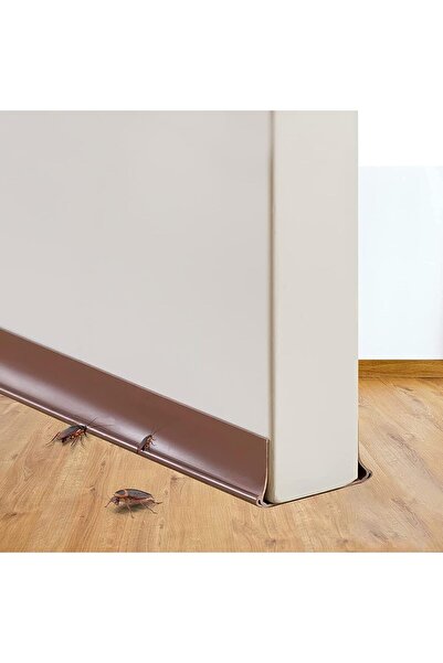 Delixa Saç maşası 96cm Ayarlanabilir Kapı Altı Contası Silikon Kapı Rüzgar Kesici Ses Yalıtımı için Kapı Co