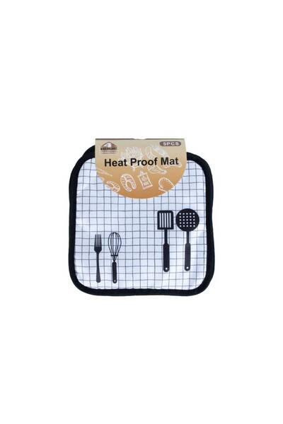 Meven Set Beauty Forhome Base Kitchen Square Fabric Set 5 Pieces