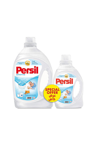 Generic Persil Liquid for Sensitive Skin 3L + 1L Offer