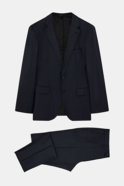 W Collection Black Buttoned Suit