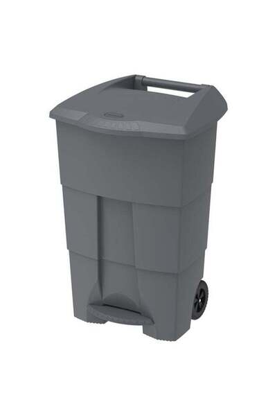 Cosmoplast Step On Waste Bin Green 125.0Liters