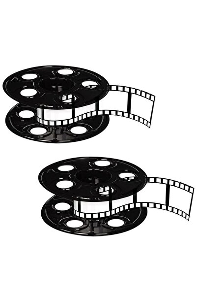 Beistle 2 Parça Ödül Gece Film Makarası Film Şeridi ile Orta Parça Kırmızı Halı llywood Parti Dekora