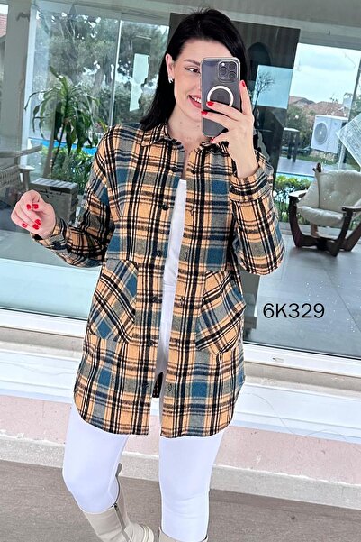 İnce Topuk Tunic Lumberjack Shirt 6K329