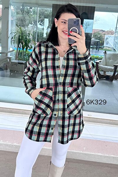 İnce Topuk Tunic Lumberjack Shirt 6K329