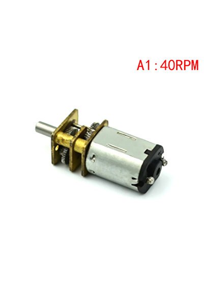 Choice A1 Mini N20 Gear Motor DC 3V-12V Slow Speed Full Metal Gearbox Gear Re...