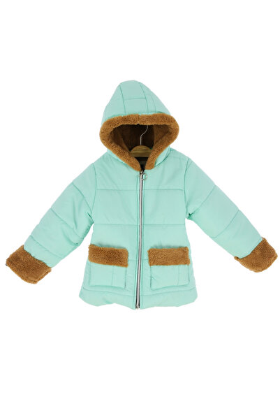 CRASSİ Girl's Coat Hooded Fur