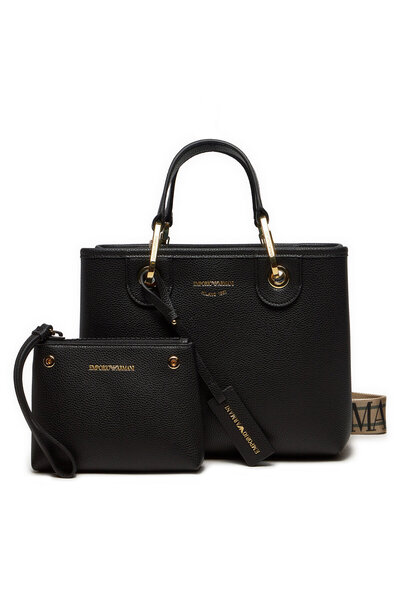 Emporio Armani handbag woman Nero/Silver