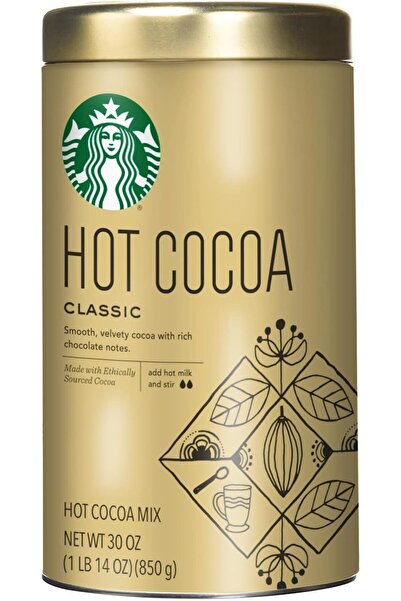 Starbucks Classic Hot Cocoa Mix, 30 Ounce Tin
