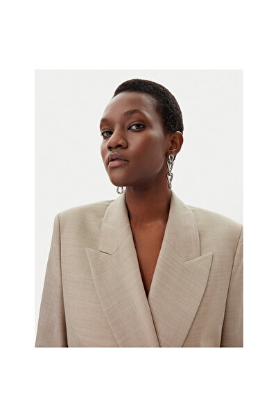 Patrizia Pepe cercei femeie argintiu strălucitor