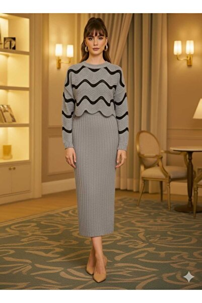 AŞMİ ZIG KNITTED SUIT